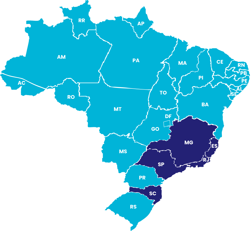 Mapa Brasil Showy